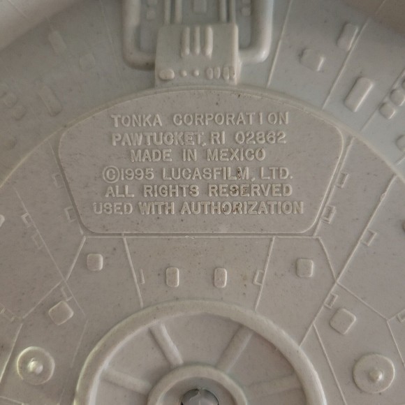 Star Wars 1995 Electronic Millennium Falcon Kenner Tonka Incomplete Han Solo - Picture 10 of 10